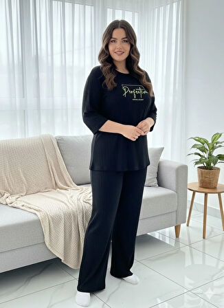 KADIN BÜYÜK BEDEN PİJAMA TAKIM