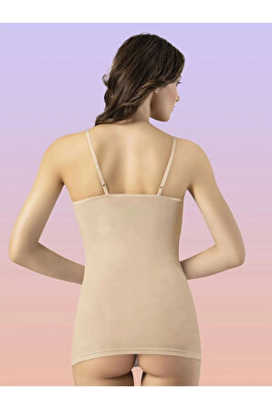 İp Askılı Ten Kadın Atlet