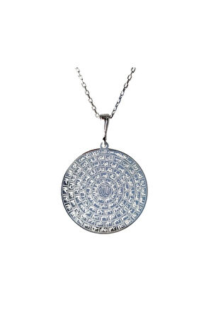 Esmaül Hüsna Kadın Gümüş Kolye