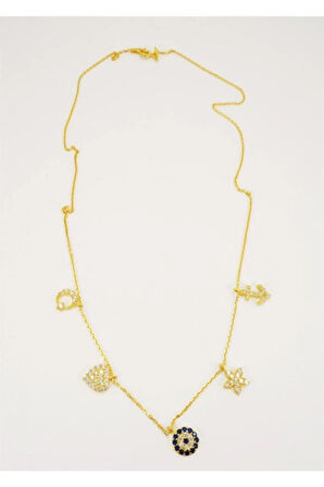 Şans Kolyesi Kadın Gümüş Kolye