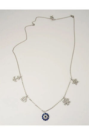 Şans Kolyesi Kadın Gümüş Kolye