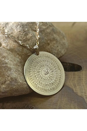 Esma-ül Hüsna Kadın 925 Ayar Gümüş Kolye Zincir Gklgmsceltl