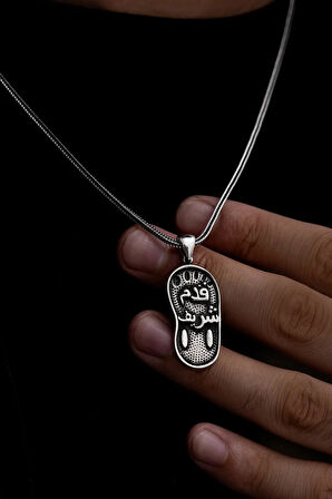 Nali Şerif Erkek Gümüş Kolye Zincir