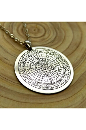 Cennet-ül Esma Kadın Gümüş Kolye Gklgmsceesm