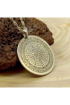 Cennet-ül Esma Kadın Gümüş Kolye Gklgmsceesm