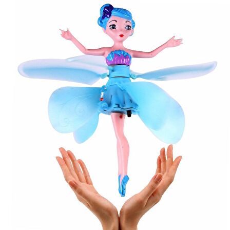 Uçan Peri Hareket Sensörlü Flying Fairy Elsa Oyuncak Drone Prenses