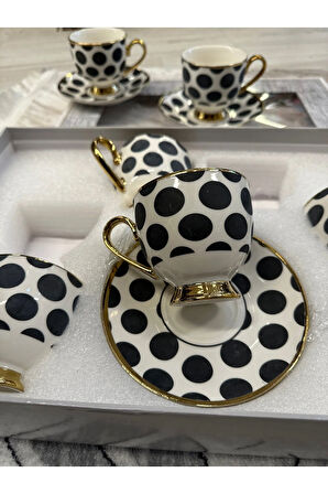 12 Parça 6 Kişilik Kahve Fincan Takımı
