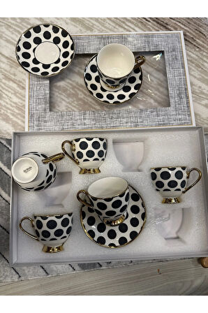 12 Parça 6 Kişilik Kahve Fincan Takımı
