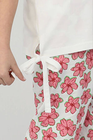 Çiçek Baskılı Takım