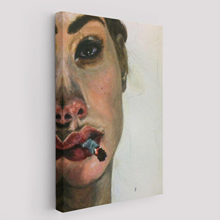 Sigara İçen Bitgin Kadın Tablosu-6019