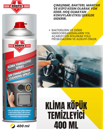 KLİMA KÖPÜK TEMİZLEYİCİ 400 ML