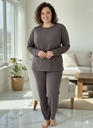 KADIN BÜYÜK BEDEN EŞOFMAN TAKIMI