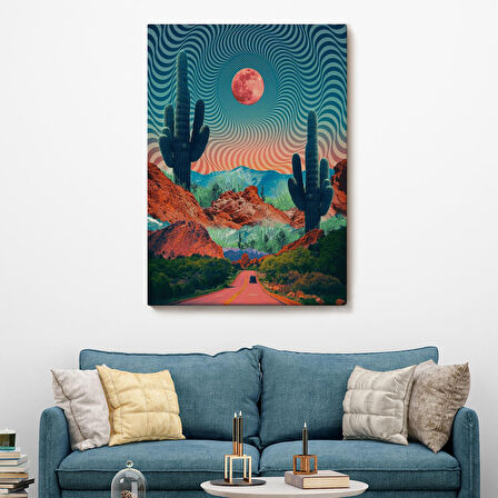 Amerika Kolarado Yol Manzarası Duvar Tablosu-6021