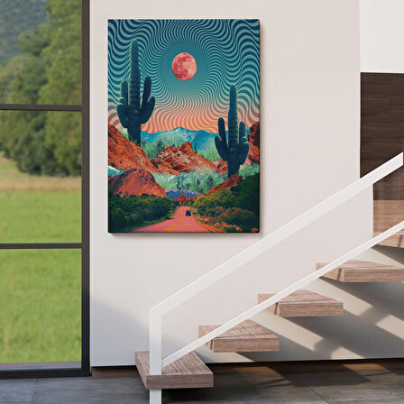 Amerika Kolarado Yol Manzarası Duvar Tablosu-6021