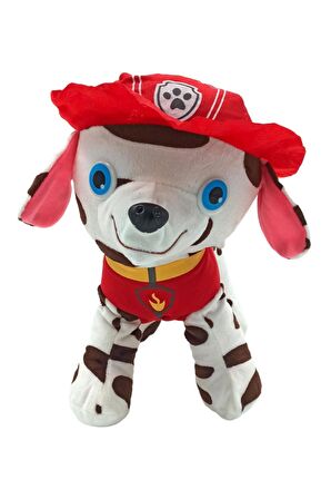 Peluş Marshall Paw Patrol Karakterlerinden Oyuncak Peluş Marshall 30cm.