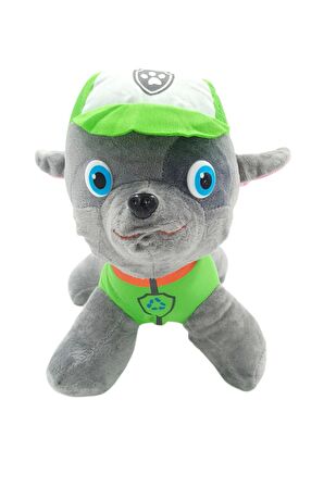 Peluş Rocky Paw Patrol Karakterlerinden Oyuncak Peluş Rocky 30cm.