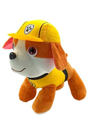 Peluş Rubble Paw Patrol Karakterlerinden Oyuncak Peluş Rubble 25cm.