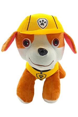 Peluş Rubble Paw Patrol Karakterlerinden Oyuncak Peluş Rubble 25cm.