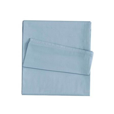 Linens Mix&Match Saten Tek Kişilik Çarşaf Mavi