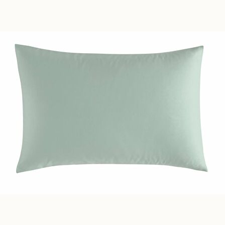Linens Mix&Match Pamuk Saten 2'li Standart Yastık Kılıfı Seti Yeşil