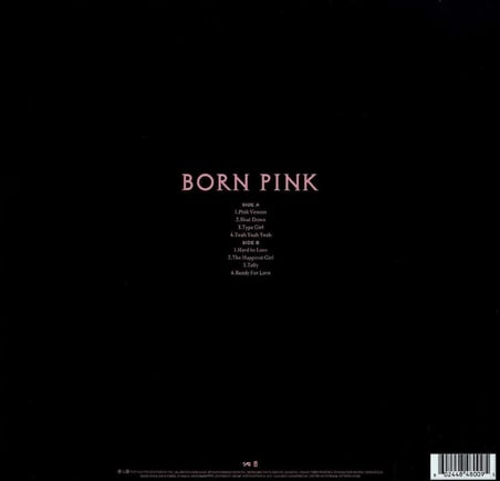 Interscope Records Blackpink Born Pink Plak Vinyl Pop Müzik