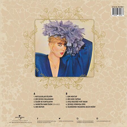 Zerrin Özer - Mutluluklar Dilerim  (Plak)  
