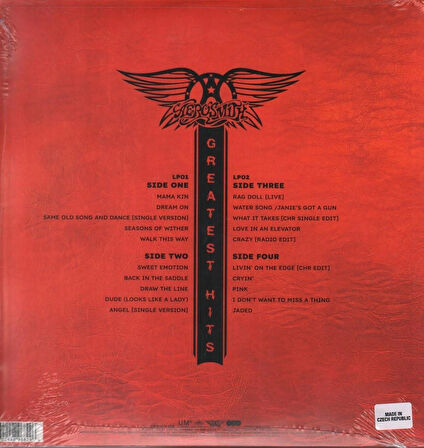 Aerosmith - Greatest Hits (Limited Edition - Custom Colour) - Plak (2LP)