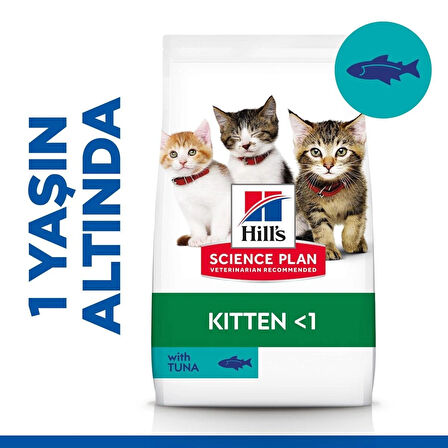 Hill's SCIENCE PLAN Ton Balıklı Yavru Kedi Maması 1,5 Kg x 2 Adet