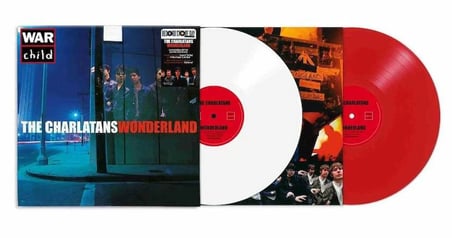 The Charlatans Wonderland 2x LP Renkli Vinyl Plak