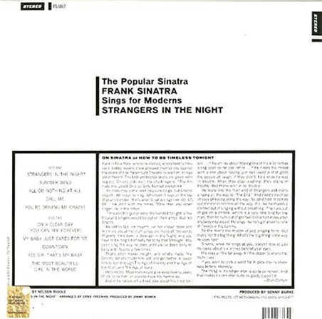 Frank Sinatra - Come Fly With Me (2 Plak)  
