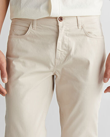 GANT Erkek Bej Regular Fit Pantolon
