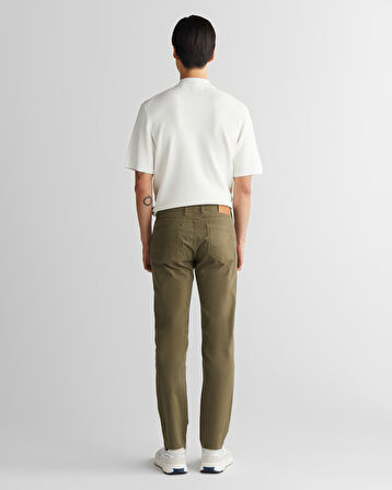 GANT Erkek Yeşil Regular Fit Pantolon