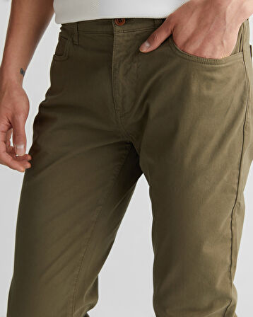 GANT Erkek Yeşil Regular Fit Pantolon
