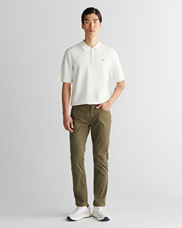 GANT Erkek Yeşil Regular Fit Pantolon