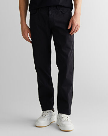 GANT Erkek Siyah Regular Fit Pantolon