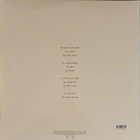 Rammstein - Rammstein (2 Plak)  