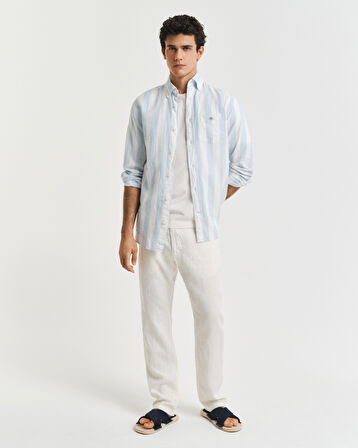 GANT Erkek Krem Relaxed Fit Pantolon
