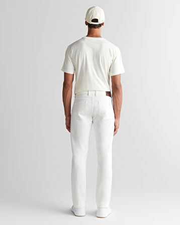 GANT Erkek Krem Regular Fit Pantolon