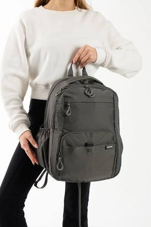 45x34x22 Unisex Çok Bölmeli Laptop Bölmeli Seyahat Sırt Çantası – Suya Dayanıklı – Valiz Askılı