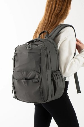 45x34x22 Unisex Çok Bölmeli Laptop Bölmeli Seyahat Sırt Çantası – Suya Dayanıklı – Valiz Askılı