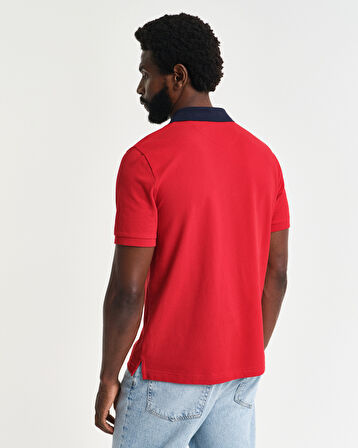 GANT Erkek Kırmızı Regular Fit Polo