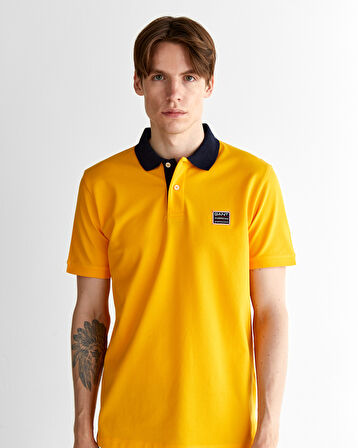 GANT Erkek Sarı Regular Fit Polo
