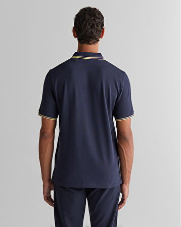 GANT Erkek Lacivert Regular Fit Polo