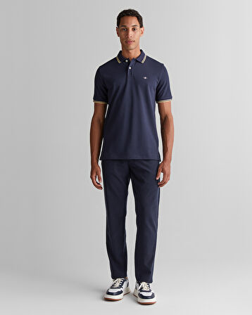 GANT Erkek Lacivert Regular Fit Polo