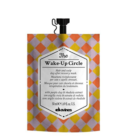 Davines The Wake-Up Circle Baş Derisi ve Saç için Tazeleyici Maske 50 ml