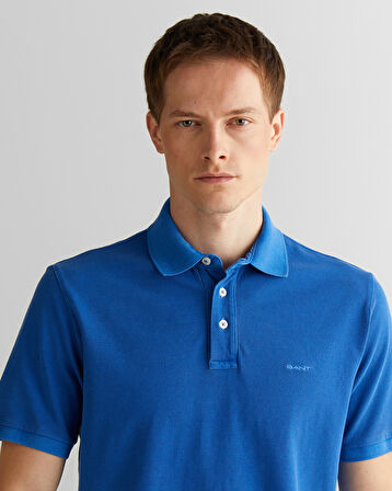 GANT Erkek Lacivert Regular Fit Polo