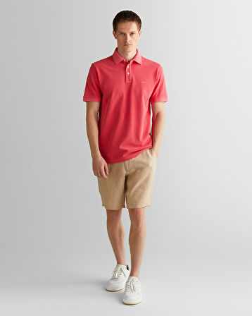 GANT Erkek Kırmızı Regular Fit Polo