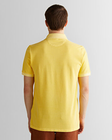 GANT Erkek Sarı Regular Fit Polo