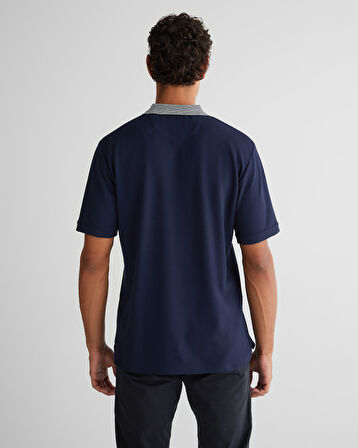 GANT Erkek Lacivert Regular Fit Polo