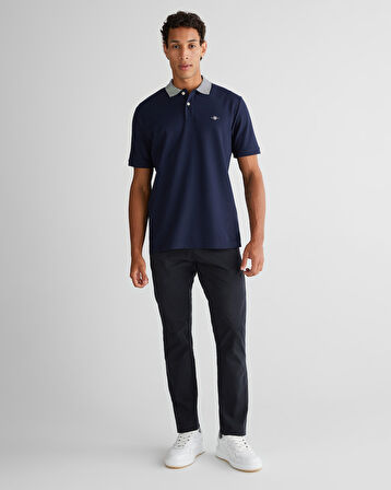 GANT Erkek Lacivert Regular Fit Polo